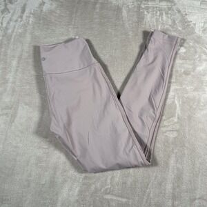 Lululemon Women's Leggings Wunder Under Tight Activewear Athleisure 6 Pink